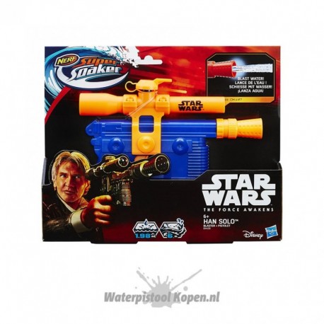 NERF Super Soaker Star Wars Han Solo Blaster